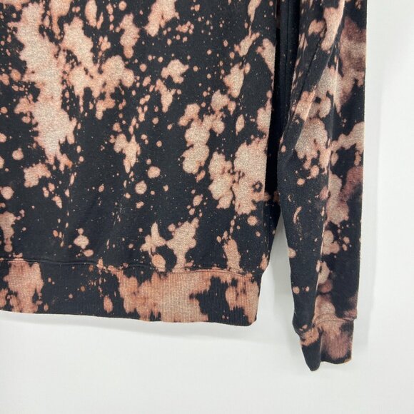 Friends TV Sweatshirt Black Bleached Crew Neck Pullover Long Sleeve - Picture 8 of 9